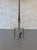 Silver Pair of French Mid-Century Polished Nickel Tripod Floor Lamps For Sale - Image 8 of 14