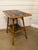 This 19th Century English Bamboo Side table features a delightful variety of equine images decoupaged onto the top and...