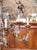 Mid-Century Italian Rococo Painted and Gilt Composition Six-Light Chandelier For Sale - Image 4 of 14