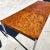Wood Harvey Probber MCM Burl Dining Conference Table 2 Leaves For Sale - Image 7 of 11