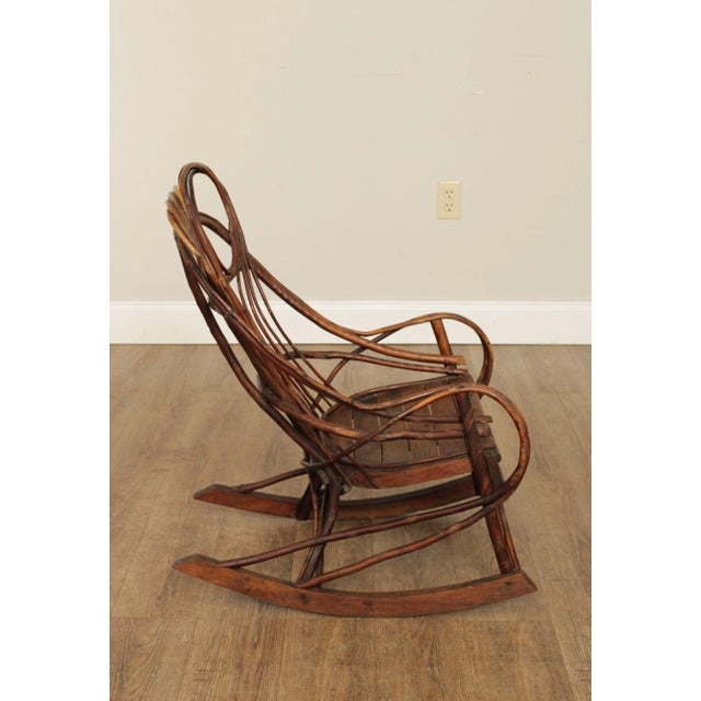 Antique Bentwood Children Rocking Chair For Sale - Image 9 of 13