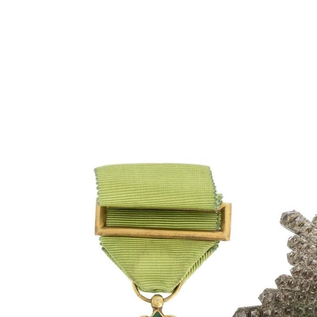 Military - Commander's Cross and Plaque of the Order of Avis. Portuguese, from the first half of the 20th century, in...