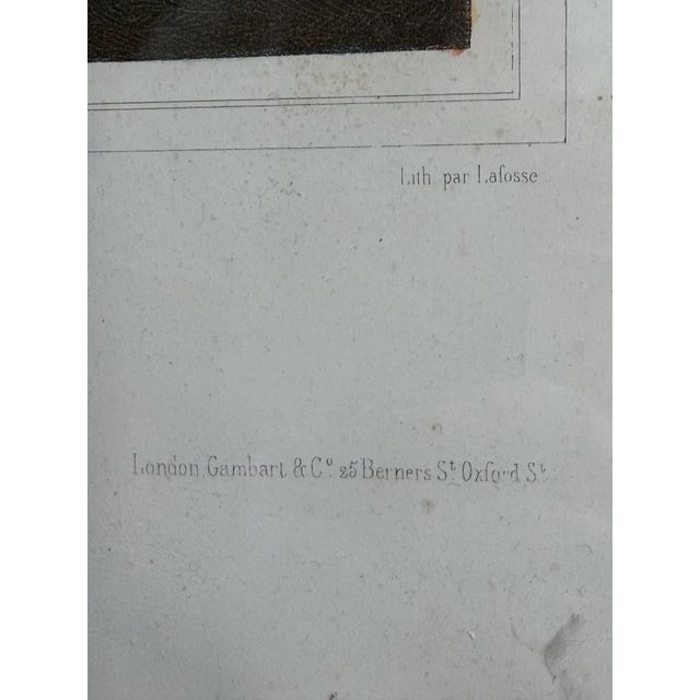 Léopold Robert, L’Improvisateur, 1845, Glass & Wood & Paper For Sale - Image 11 of 14