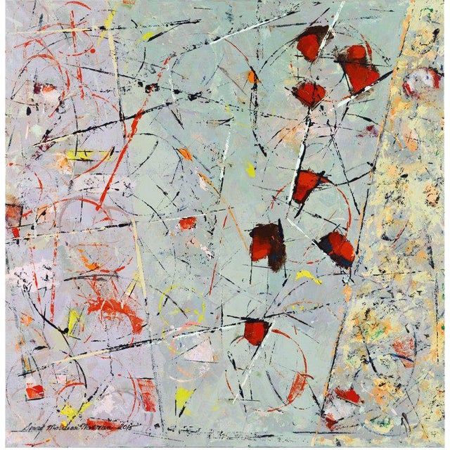 'May Strawberries' Original Painting by Sinai M. Waxman Well Exhibited Artist For Sale