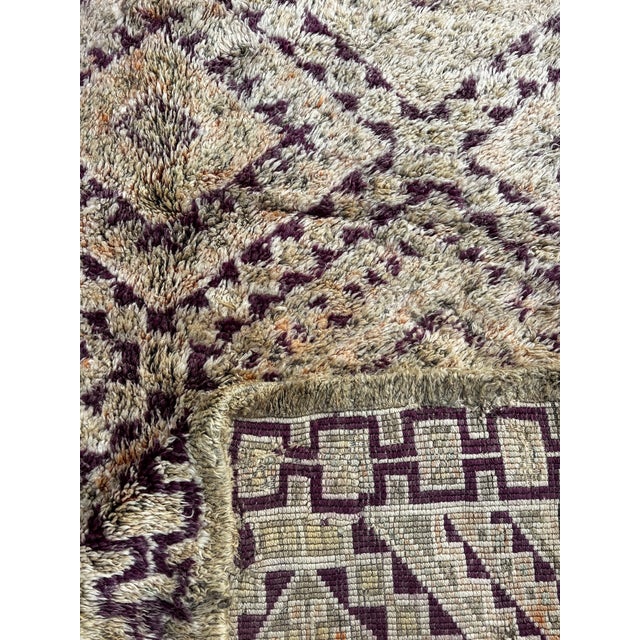 Vintage Moroccan Berber Wool Rug, 1990s For Sale - Image 9 of 10