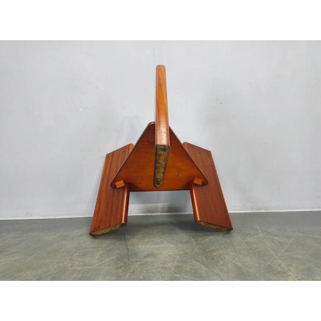 Mid-Century Danish Teak Round Coffee Table, 1960s For Sale - Image 10 of 12