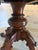 Antique Victorian Burr Walnut Carved Centre Table, 1860 For Sale - Image 11 of 15