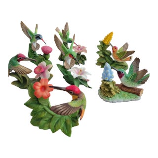 Bronson Collectibles - Hummingbird Collection of Seven For Sale