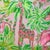 Lilly Pulitzer Jungle Retro Pink and Green With Poms Designer Throw Pillow For Sale - Image 4 of 6