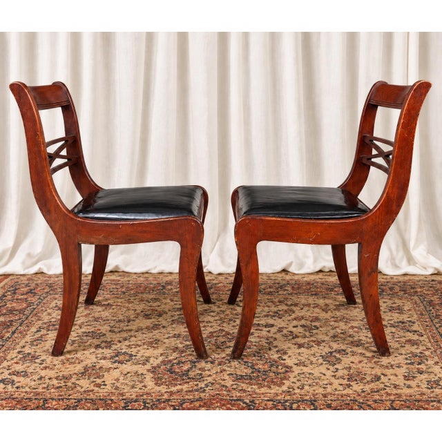 Regency Side Chairs Circa 1820 For Sale In New York - Image 6 of 8