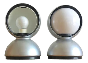 Vintage Eclisse Table Lamps by Vico Magistretti for Artemide, Set of 2
