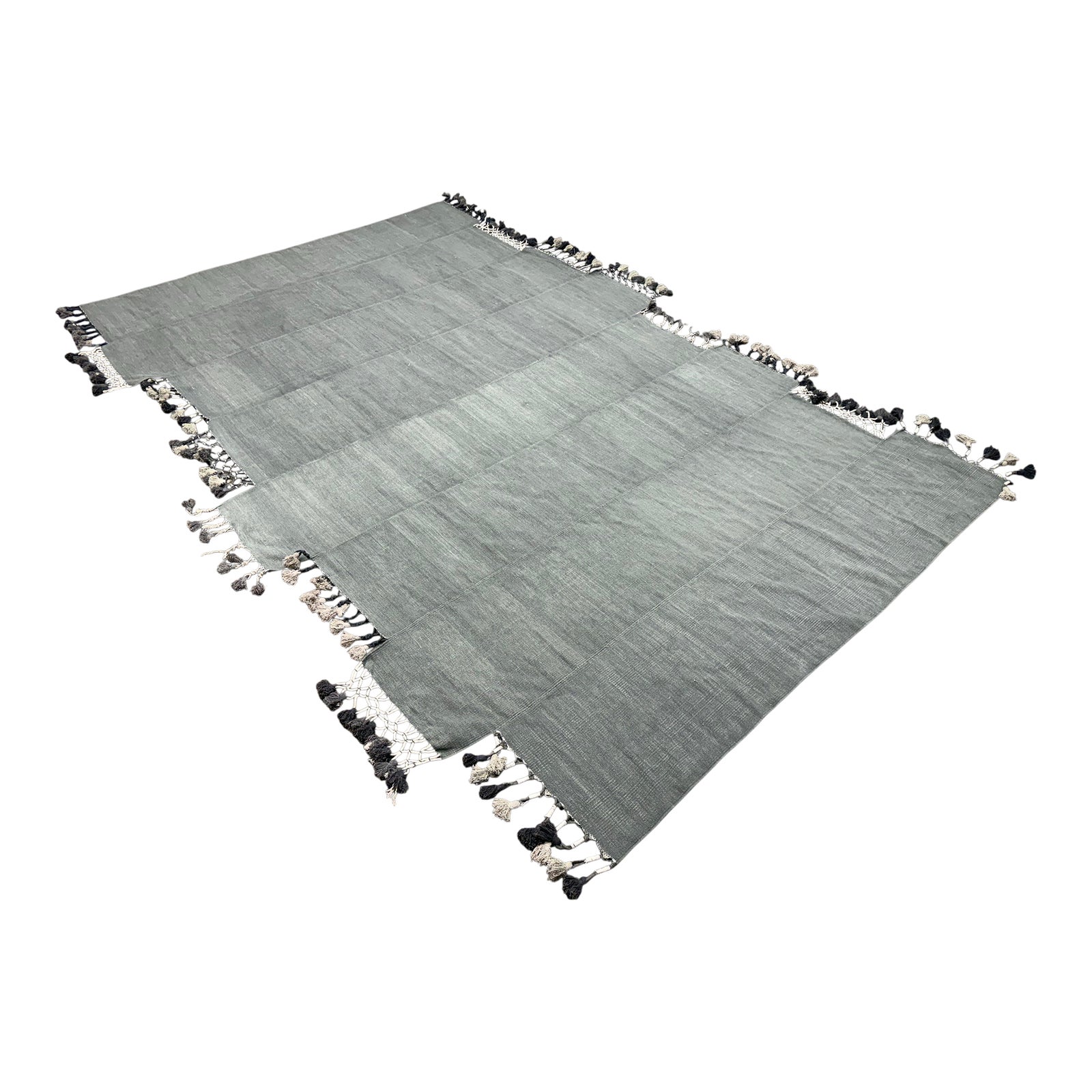 7ft 6in × 11ft Baxter Fringes Area Rug | Chairish