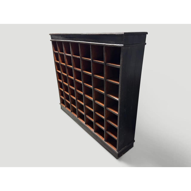 1950s Cubby Style Cabinet For Sale - Image 4 of 5