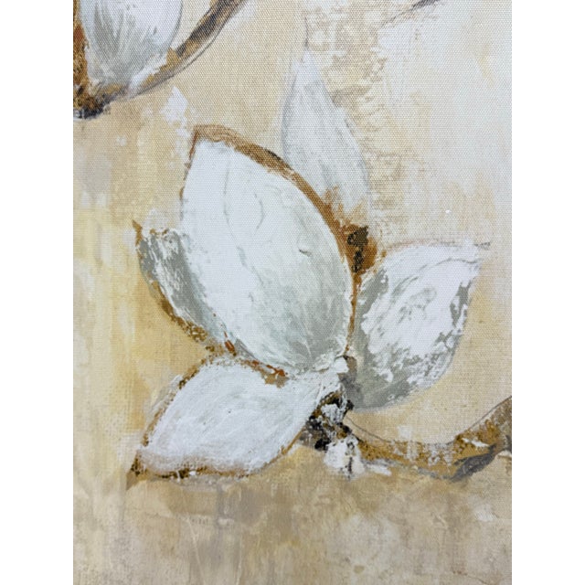 Textile Janet Tava "Song of Spring Ii" Botanical Art Print For Sale - Image 7 of 12