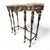 Art Deco Antique Oscar Bach Style Console Table With Mirror For Sale - Image 3 of 12