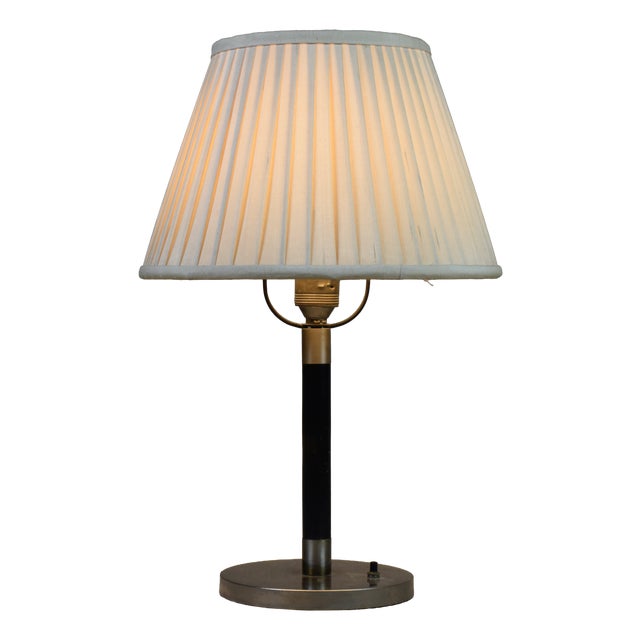 Table Lamp by Harald Notini for Böhlmarks, Sweden, 1930s For Sale