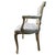 French Late 19th Century Louis XIV Style French Painted Arm Chairs - Set of 2 For Sale - Image 3 of 5