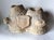 Antique 1800s Primitive, Folk Art Carved Marble Match Safe, Americana Patriotic Shield For Sale - Image 6 of 8