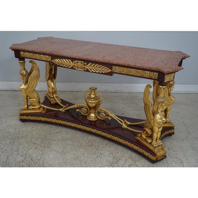 Age: Approx: 40 Years Old Details: Possibly French Made Nicely Finished On All Sides Ornate Carved Urn Base Genuine High...