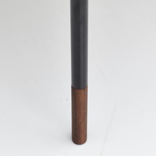 Nyhavn Desk in Black Lino and Steel by Finn Juhl For Sale - Image 11 of 18