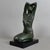 Vintage Ceramic Sculpture of Female Figure on Wooden Base by Francesco Pinton, 20th Century For Sale - Image 11 of 11