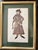 Early 20th Century Set of 4 English Vintage “Canterbury Tale” Matted Prints With Gold Wooden Bamboo Frames for Cottage Core & English Cottage Style Decor - View Photos For Sale - Image 5 of 8
