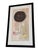 A passionate mixed media painting on paper signed by Mexican visual artist Roberto De La Renta. Professionally framed with...