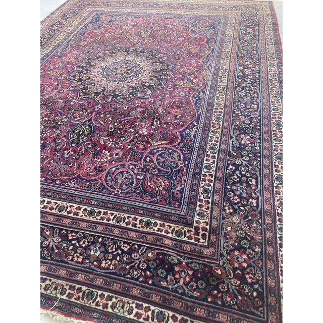 * All of our antique & vintage rugs are professionally cleaned prior to being listed.* Name: MAGNIFICENT Antique Classical...