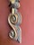 18th Century Antique Italian Polychrome Painted Handcarved Pilaster Friezes, Set of 2 For Sale - Image 3 of 18