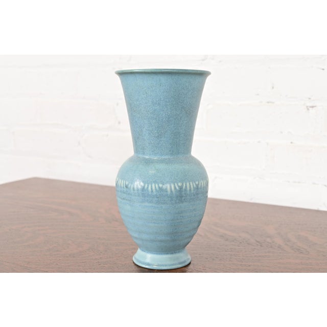 Arts & Crafts Rookwood Pottery Arts & Crafts Glazed Ceramic Vase, 1934 For Sale - Image 3 of 12
