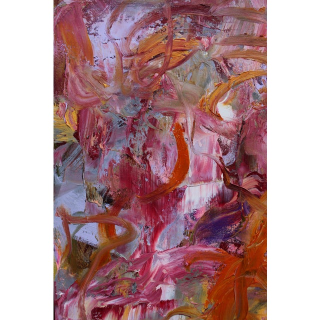 Serendipity Abstract Oil Painting by Lisa Finlayson For Sale - Image 11 of 16