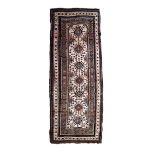 Late 19th Century Antique Handmade Caucasian Kazak Rug