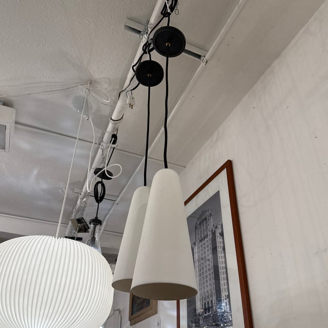 Modern Jonathan Browning Studios Montfaucon Pendants, Pair For Sale - Image 3 of 13