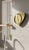 Vintage Freeform Glass Wall Clock in Yellow Formica from FFR Morbier, 1950s For Sale - Image 10 of 11
