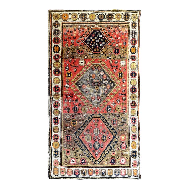 Antique Caucasian/Kazak Rug, For Sale