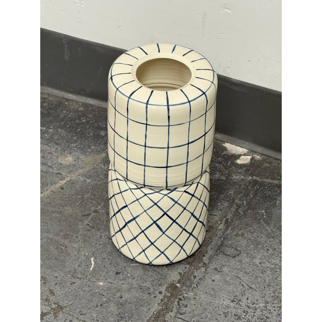Circa 2016 Rebecca Atwood Designs Ceramic Vase For Sale - Image 9 of 12