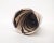 Ceramic Black & White Spiral Striped Nerikomi Vase by Fizzy Ceramics For Sale - Image 7 of 10