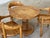 Round Sculptural Pine Pedestal Table, Denmark, 1970s For Sale - Image 8 of 11