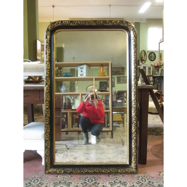Wood French Mirror For Sale - Image 7 of 7