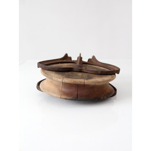 Antique Jamesway Barn Hay Trolley Pulley For Sale - Image 9 of 14