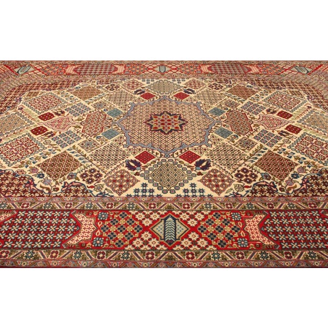 Textile Middle Eastern Rug in Wool For Sale - Image 7 of 11