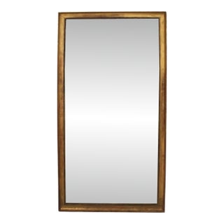 18c French Louis XVI Antique Tall Mirror With Double Glass For Sale