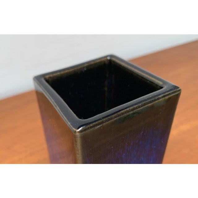 Vintage Japanese Minimalist Studio Pottery Vase from Tokoname, 1970s For Sale - Image 4 of 18