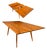 Brazilian Modern Extendable Dining Table in Caviúna by Ernesto Hauner for Mobilinea, 1950s For Sale