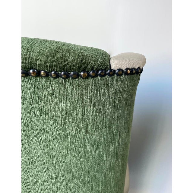 Two-Tone Armchairs, 1950s, Set of 2 For Sale - Image 11 of 14