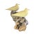Contemporary 1970s Organic Modern Shorebird Sculpture on Burl Wood Base For Sale - Image 3 of 6