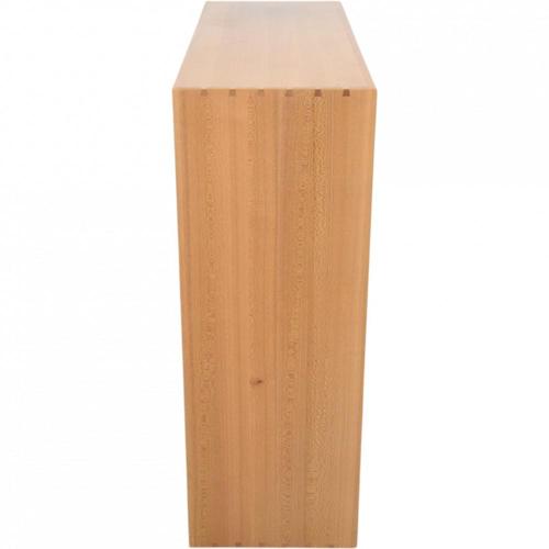 Mogens Koch bookcase made of elm, and from the 1970s. The bookcase appears in good condition with a few marks and...