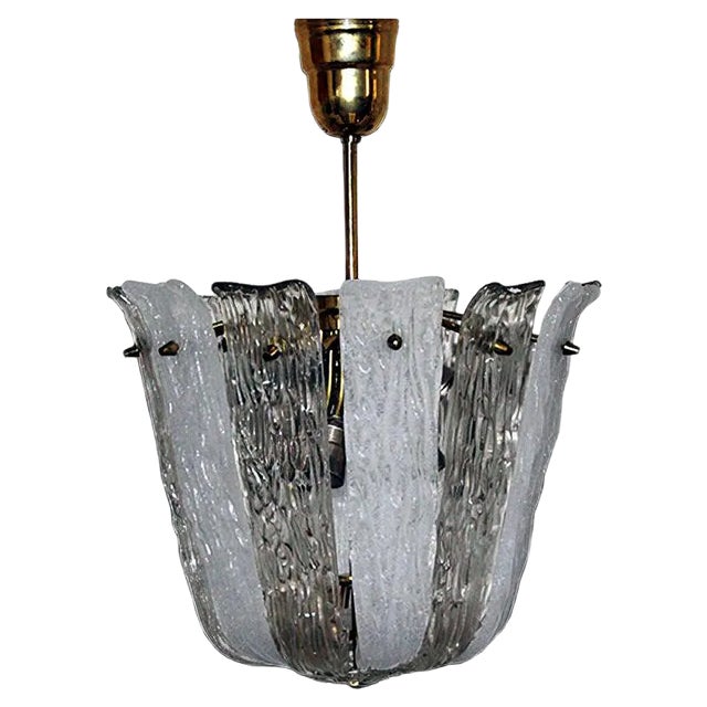 Chandelier from Kalmar, 1950s For Sale