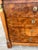 Traditional French 19th Century Empire Marble Top Burl Walnut Commode For Sale - Image 3 of 12