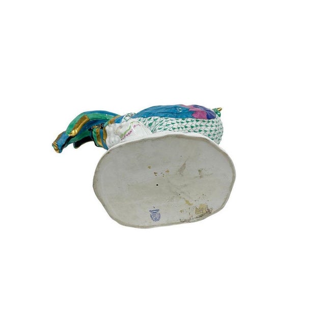 1960s Large Porcelain Rooster from Herend, Hungary, 1960s For Sale - Image 5 of 10